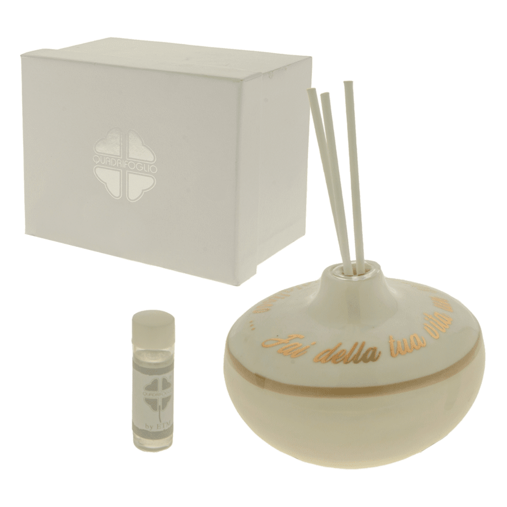 Qfmonet diffus. Avorio dm12 h15 con scatola /24 - qfc746 - qfc746