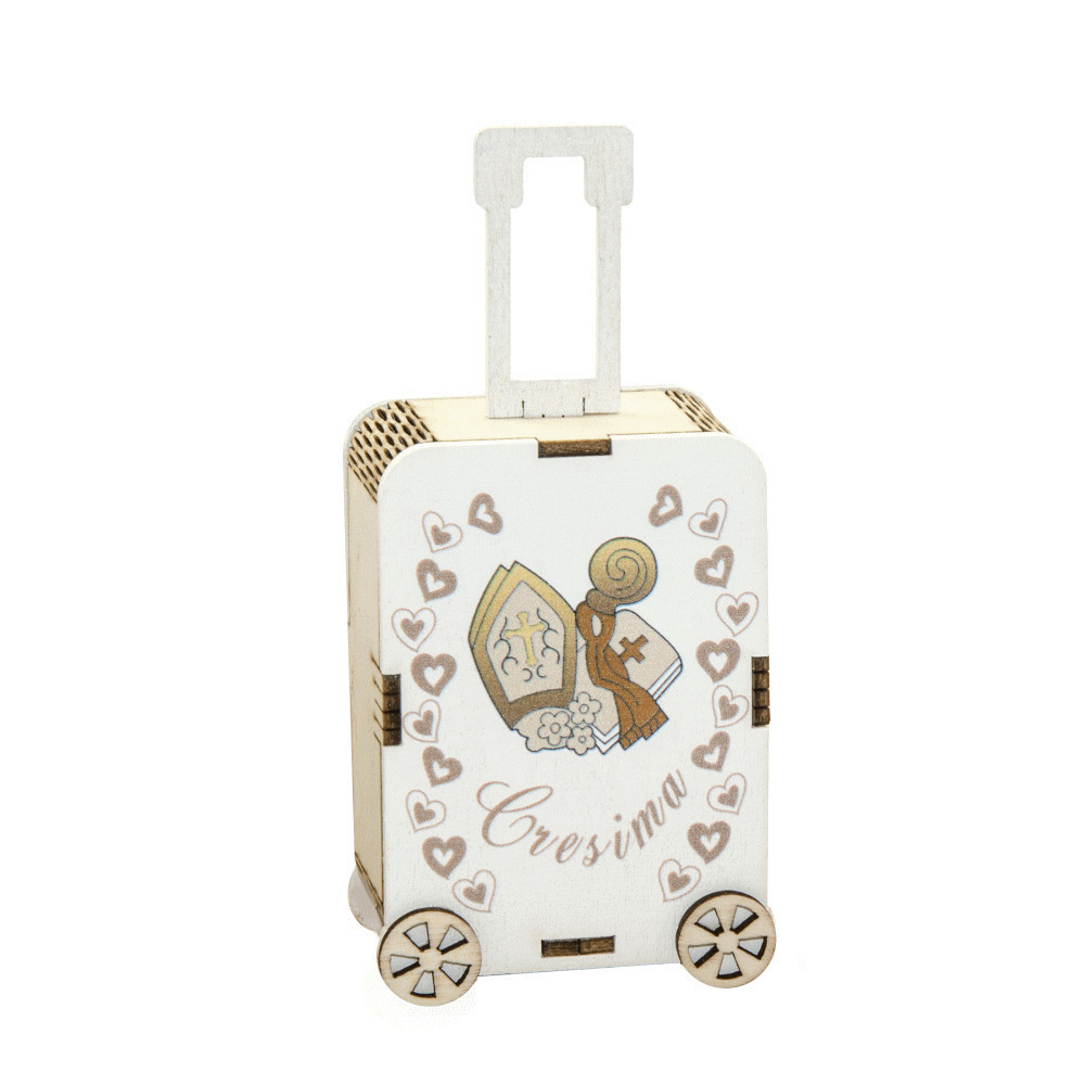 Trolley cresima cm. 5,5 h. 12 - sc537 - sc537