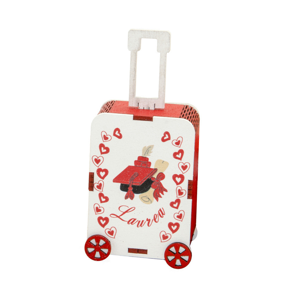 Trolley laurea cm. 5,5 h. 12 - sc538 - sc538