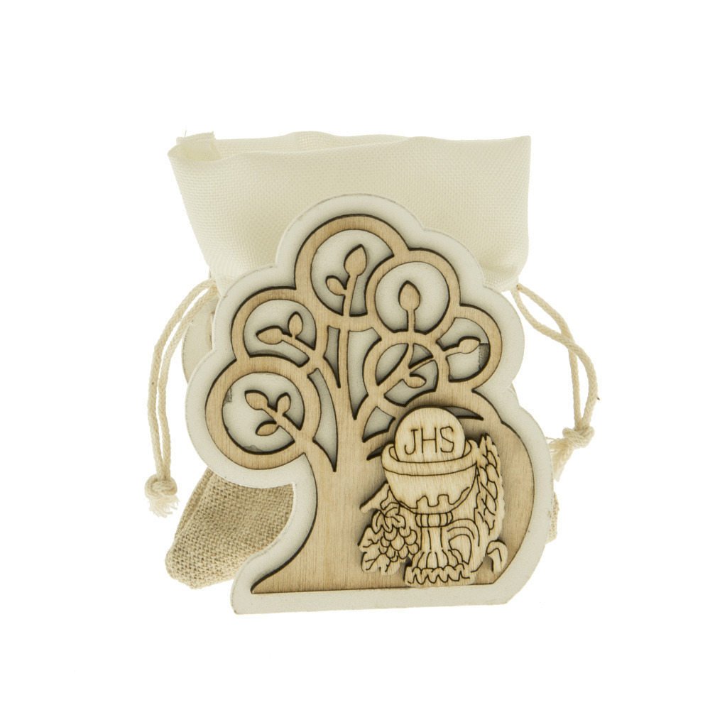 Arte bag deco' legno comunione h8 - sc566 - sc566