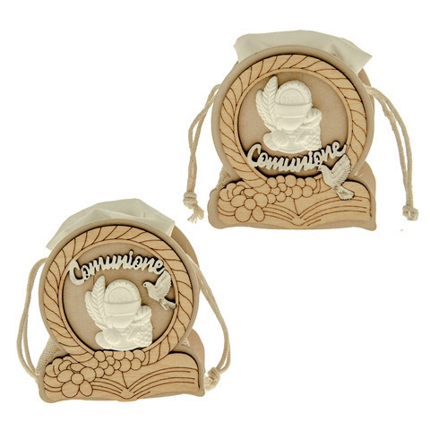 New arte colomba comunione 2 soggetti assortiti h9 - sc610 - sc610