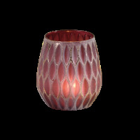 Portacandela cm. 13 - porpora - fucsia - 200c504 Portacandela cm. 13 - porpora - fucsia - 200c504
