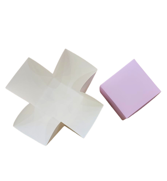 Scatola cartone 6x6x6 cm lilla - box09li