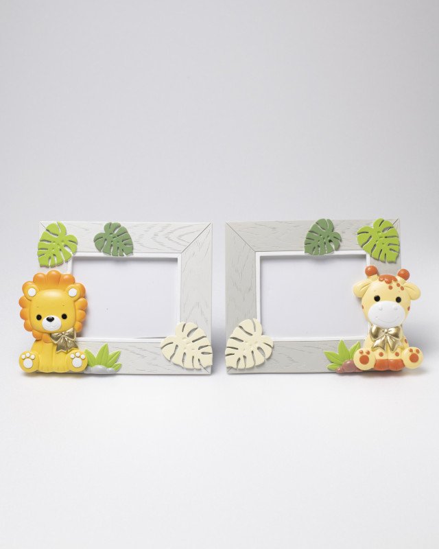 Animali foresta portafoto grande 2 soggetti assortiti 16,5x12,7 cm - caf704