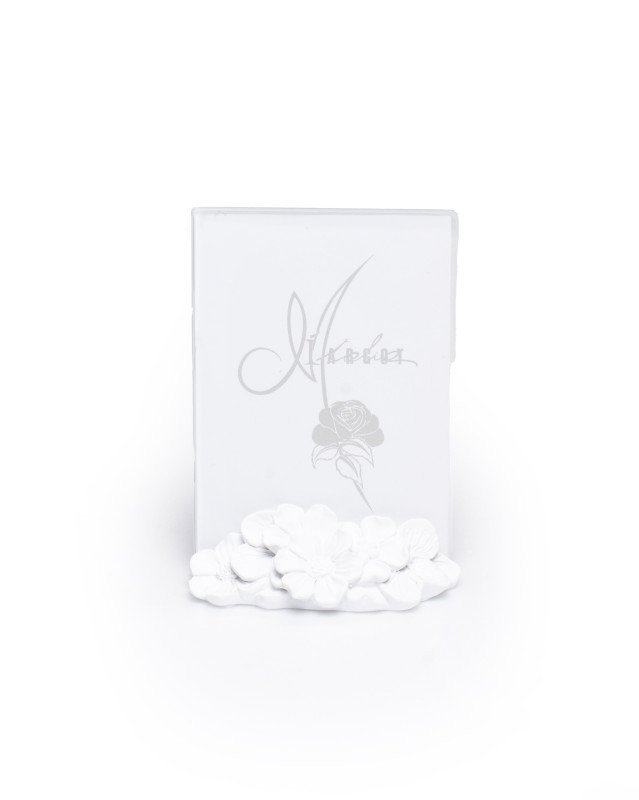 Portafoto Piccolo Fiori In Resina - fr600