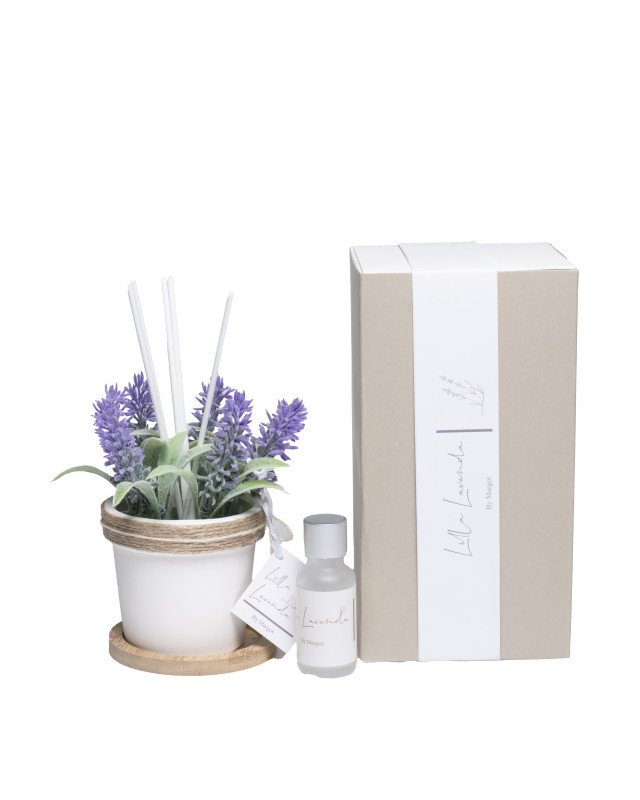 Profumatore Vaso Lavanda Piccolo Con Profumo - lav302