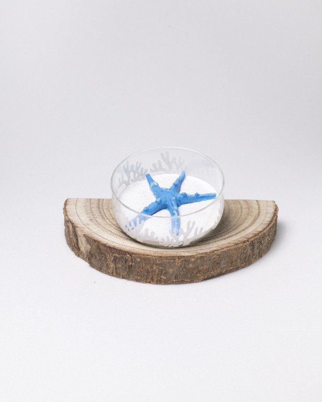 Porta candela mare grande con astuccio - map110