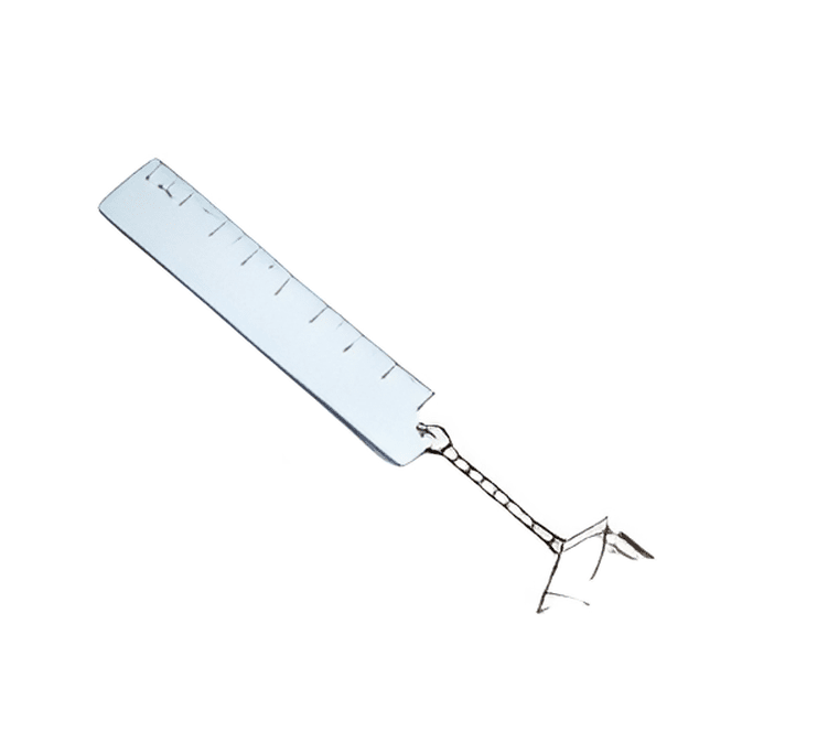 Segnalibro righello tocco - sp50