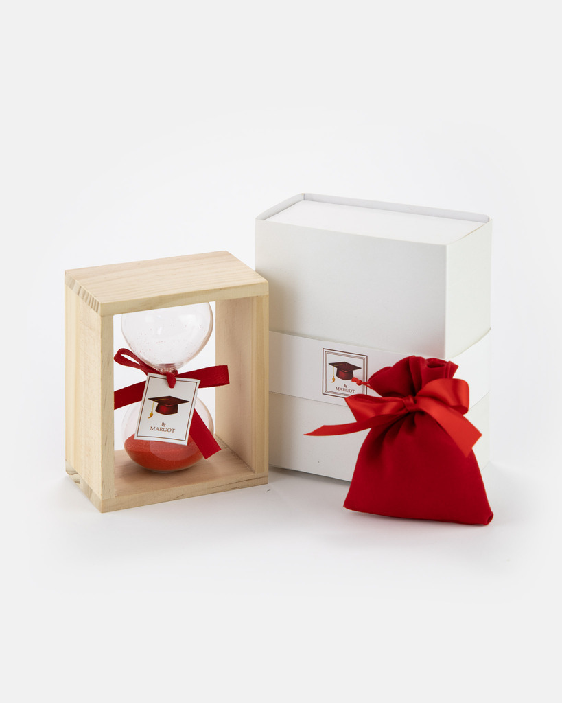 Clessidra grande rossa - xb166