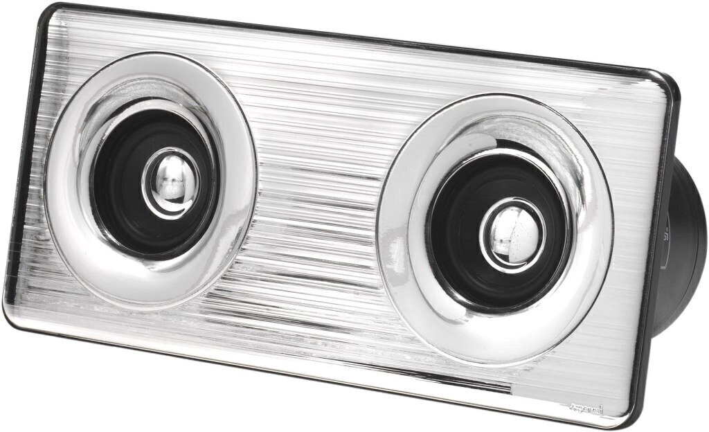 Sound wireless - graffi 24x8cm Altezza 11cm - nero/argento999 - 0.02495 Sound wireless - graffi 24x8cm Altezza 11cm - nero/argento999 - 0.02495
