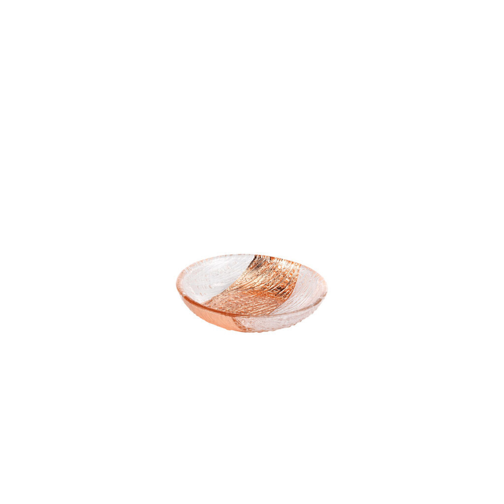 CIOTOLA IN VETRO INFINITY 13CM - COPPER - 0.08007