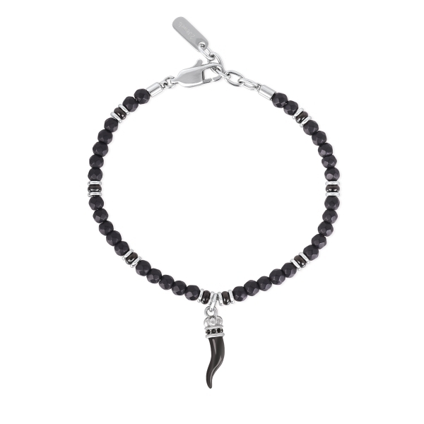 Bracciale ematite e acciaio 316l - 232024