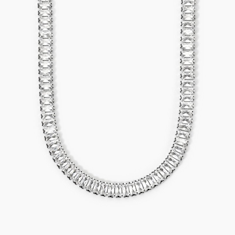 Choker in acciaio 316L zirconi - 251874 Choker in acciaio 316L zirconi - 251874
