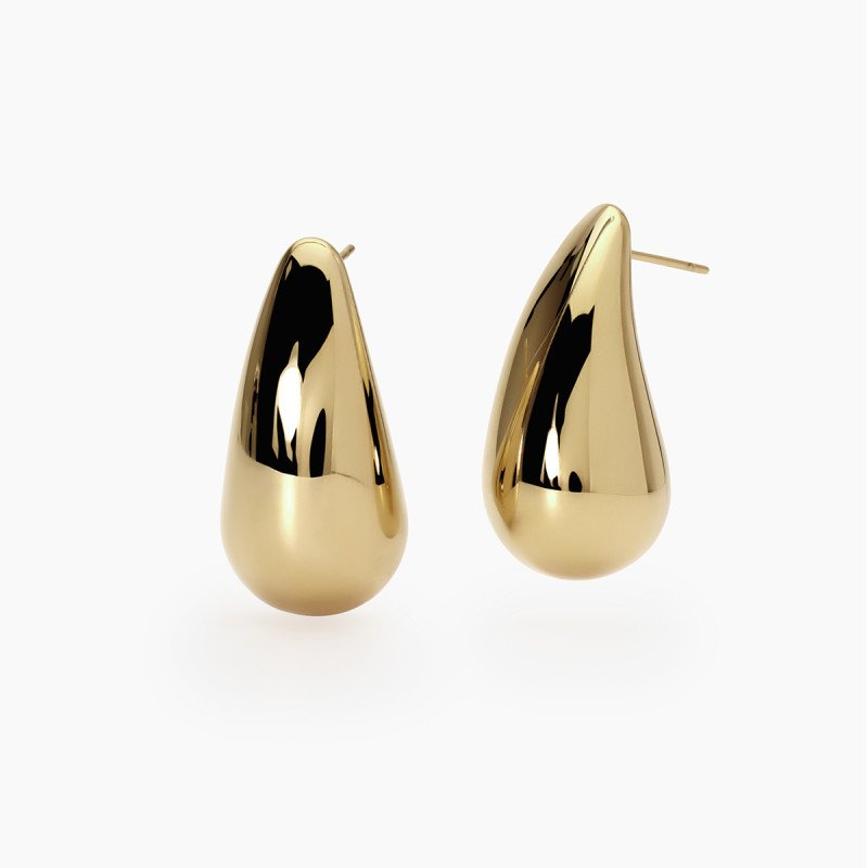 Orecchini in acciaio 304 PVD giallo - 261449 Orecchini in acciaio 304 PVD giallo - 261449