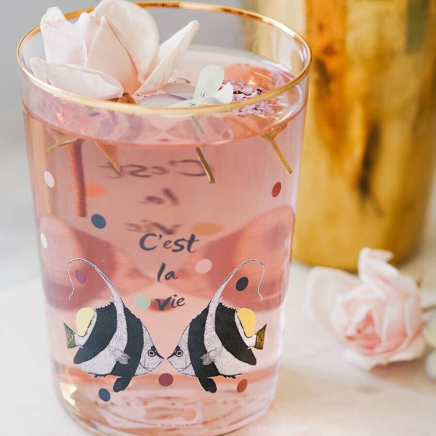 Set 6 bicchieri fish hi ball glass - a22131003