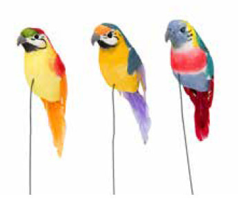 Pappagallo lilla 10 cm col 4 - 030159+4