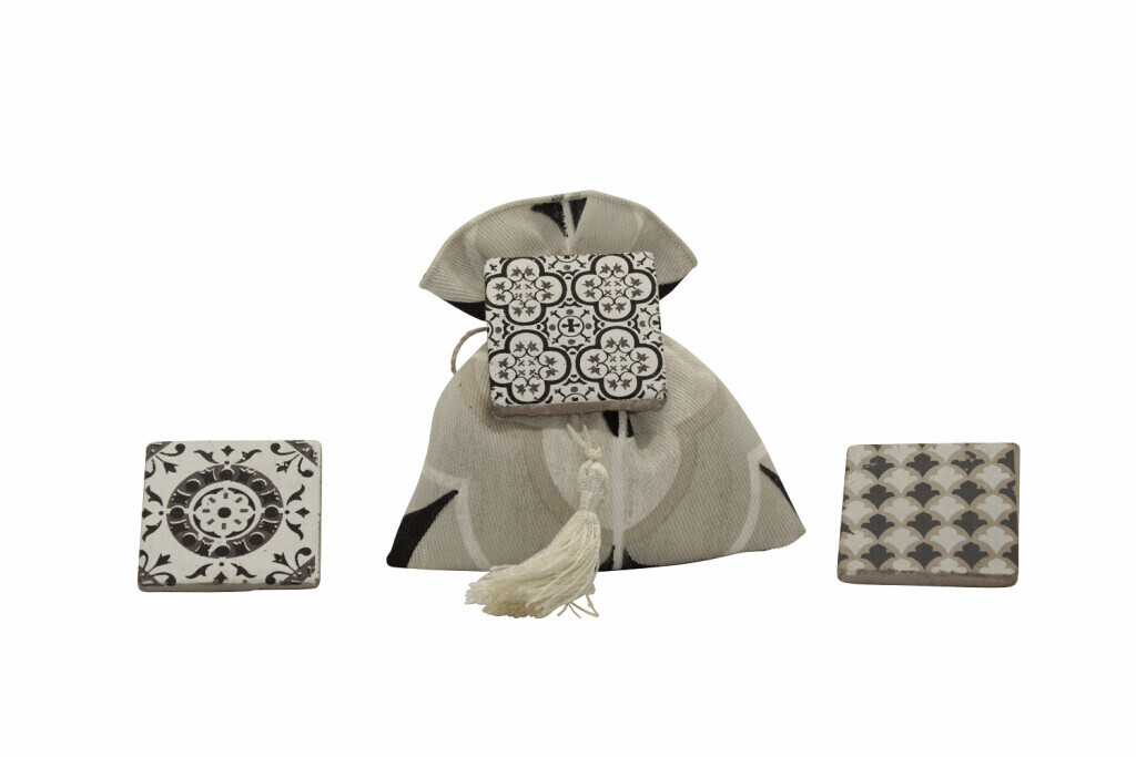 Sacchetto rett mattonella 9,5x12 + magnete a5303 - 091679+a