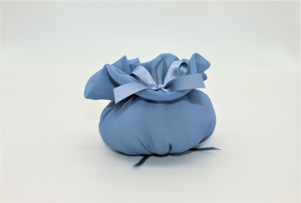 Puff georgette con volant 10x6 - 091743+16