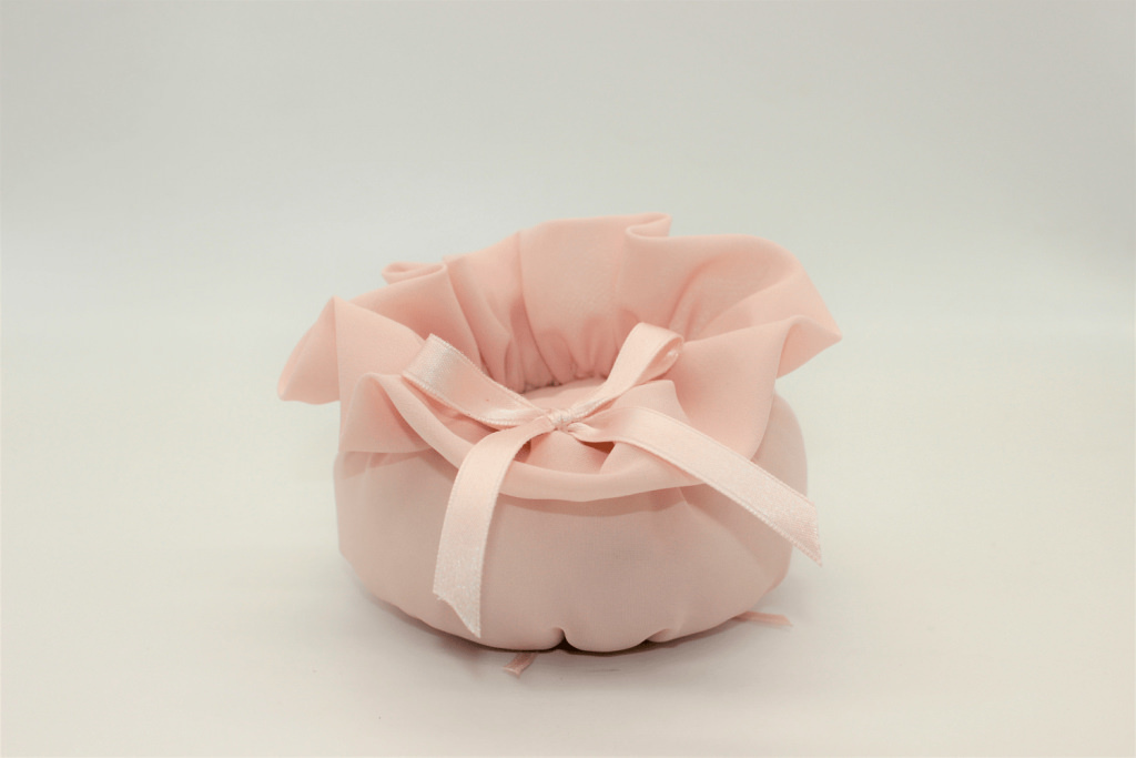 Puff georgette con volant 10x6 - 091743+36