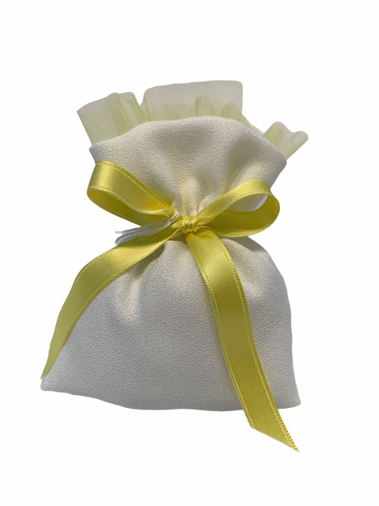 Sacch rett crepe con tulle 9x12 cm - 091867+13