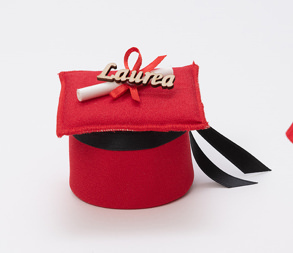 Sacchetto cappello laurea 9x5,5 - 091899