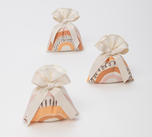 Sacch rett arcobaleno 3 assortiti 10x11 - 091909