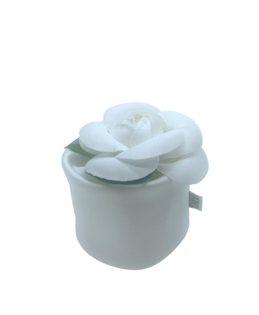 Scatolina grande con camelia 9x9 - 091943