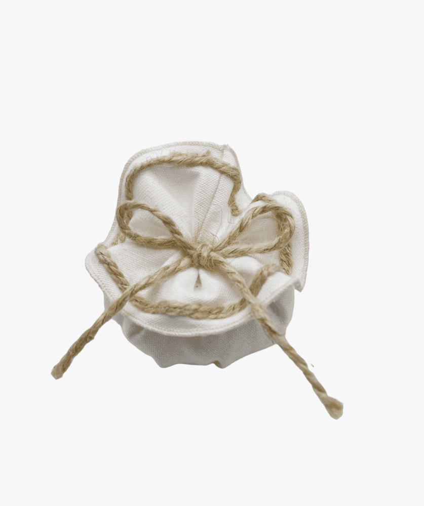 Puff cotone con spago 7x6 - 091990