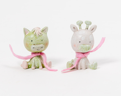 Giraffa/cavallo poly h:6 cm - 130431