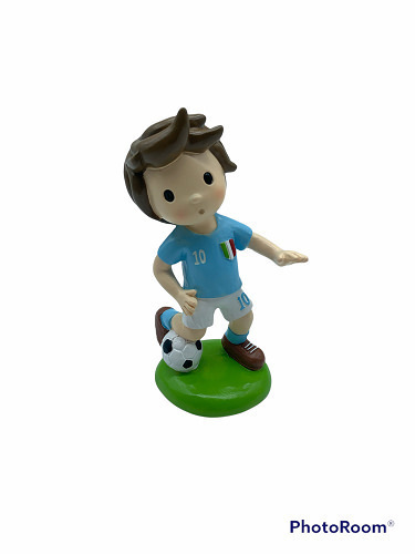 Calciatore deco lazio/napoli 5.5x10.5 - 130618