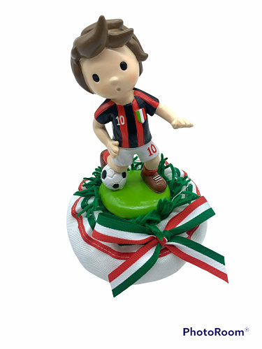 Calciatore deco milan 5.5x10.5 + 091881 - 130622+a