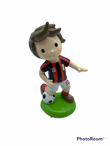 Calciatore deco milan 5.5x10.5 - 130622