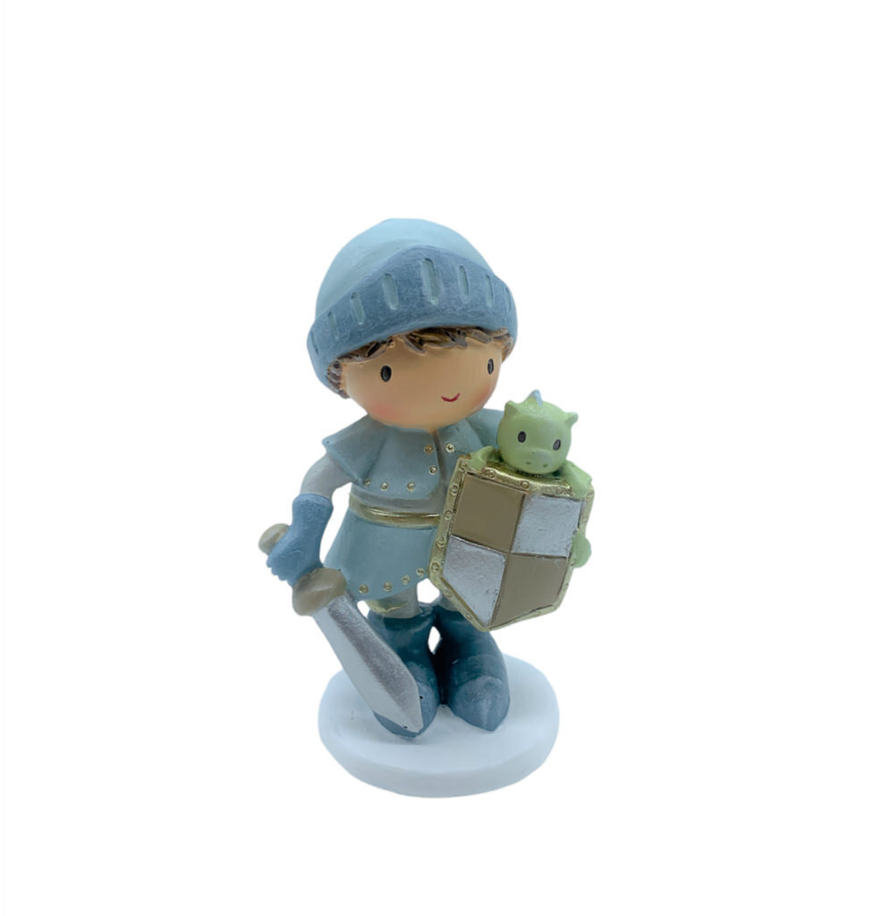 Cavaliere piccolo con scudo 10 cm - 130652