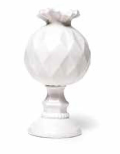 Vasetto in ceramica 11,4x11,1x19,9 cm con scat. - a2307