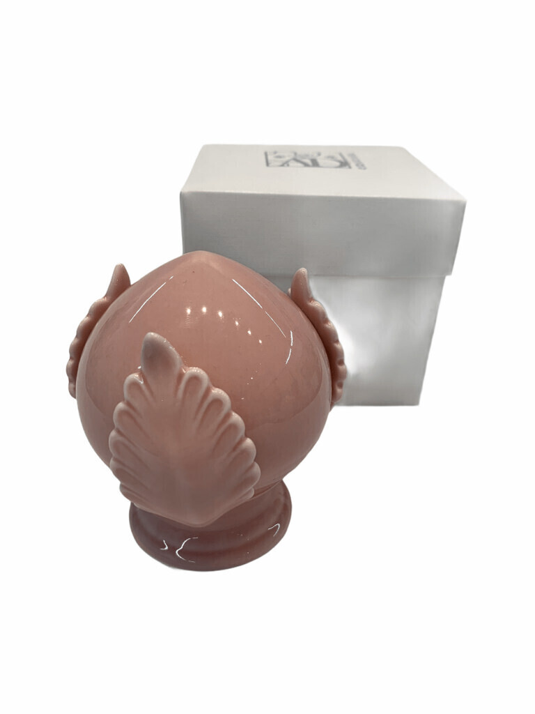 Pigna medio rosa 8,5x9 + sc0070 tag - b4001+2