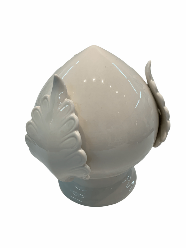 Pigna grande bianca 15x16 tag - b4002+1