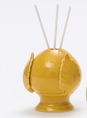 Diffusore pigna gialla 9x9 + sc0071 tag - b4003+13