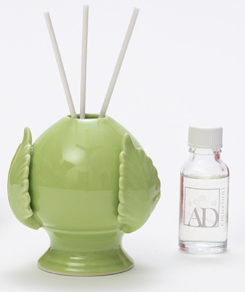 Diffusore pigna verde 9x9 + sc0071 tag - b4003+7