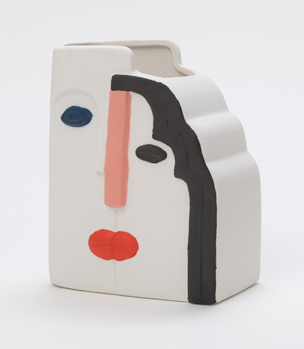 Vaso grande capelli neri 14,5x9x17.5 - b4103 Vaso grande capelli neri 14,5x9x17.5 - b4103