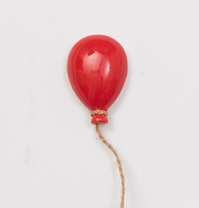 Palloncino calamita rosso 5x3 - b4701+14