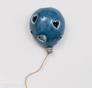 Palloncino led blu 9.5x7.5x5 + sc0101 tag - b4702+16