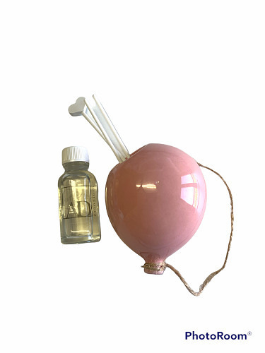Pallonc diffus rosa 9.5x7.5x5 + sc0079 tag - b4703+2