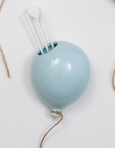 Pallonc diffus celeste 9.5x7.5x5 + sc0079 tag - b4703+3