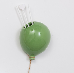 Pallonc diffus verde 9.5x7.5x5 + sc0079 tag - b4703+7