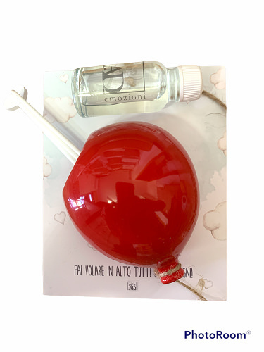 Pallonc diff rosso 9.5x7.5x5 + forex tag - b4703+a14