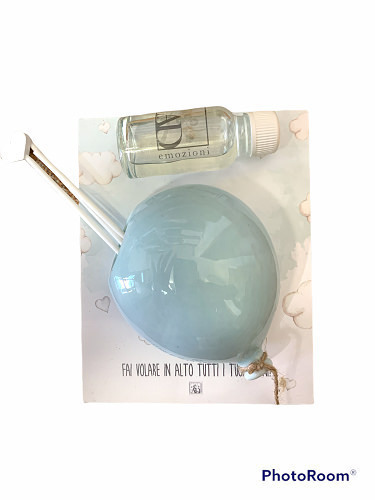 Pallonc diff celeste 9.5x7.5x5 + forex tag - b4703+a3