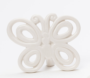 Farfalla grande bianca 14x10.5 + sc0080 - b4804+1