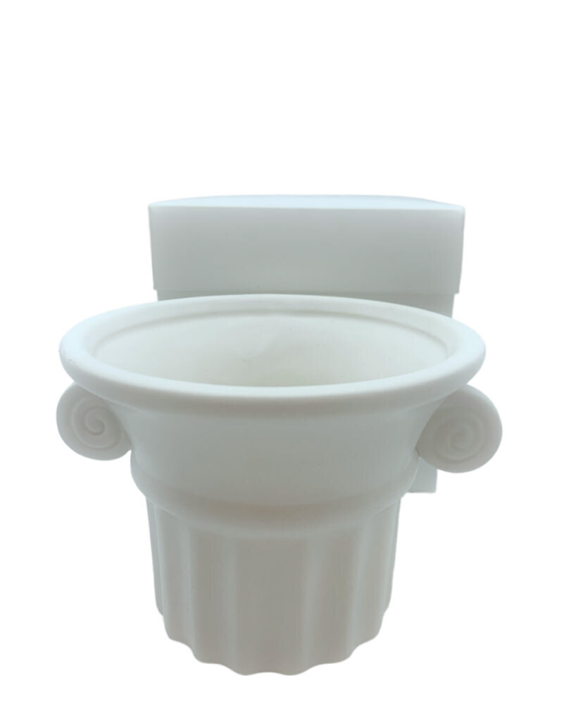 Vasetto colonna ionica o medio 13x12x10 + sc80 - b6302+b