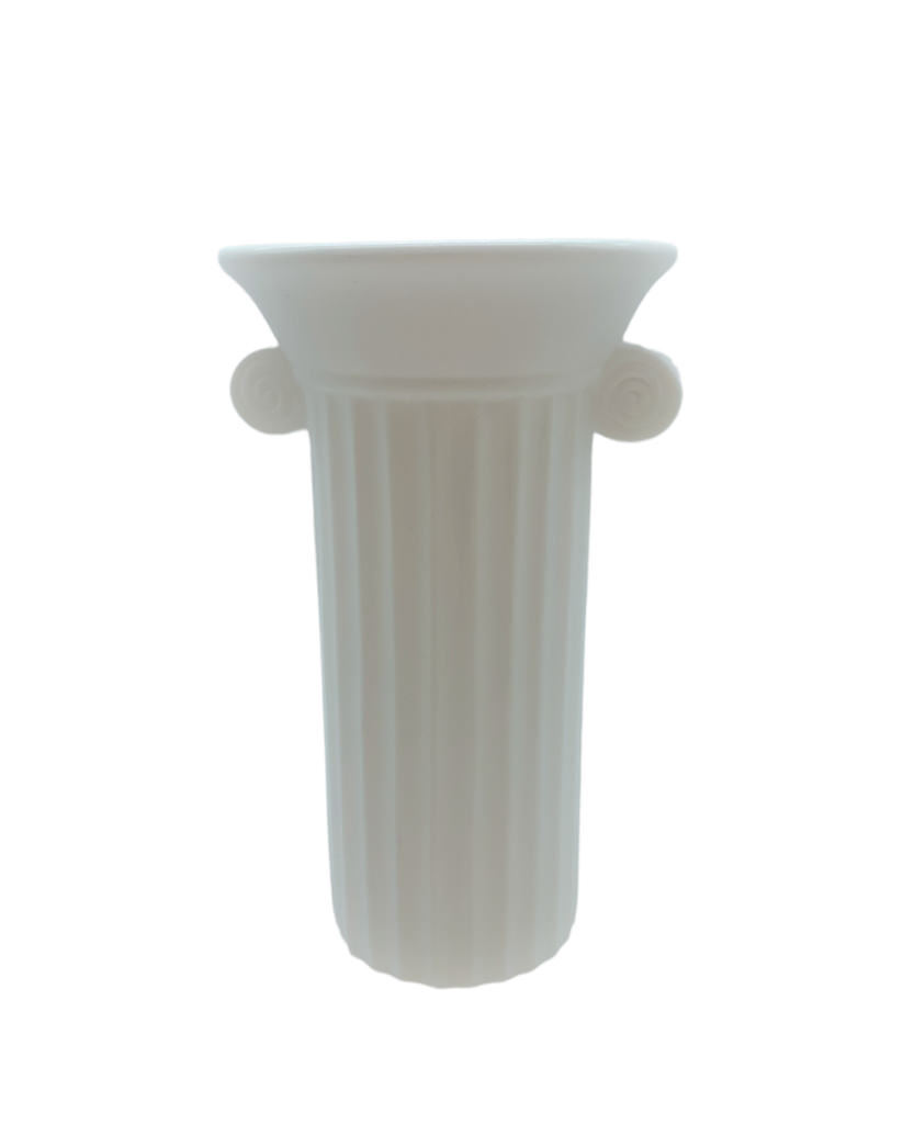 Vaso colonna ionica tonda grande 13x12.5x22 - b6305 Vaso colonna ionica tonda grande 13x12.5x22 - b6305