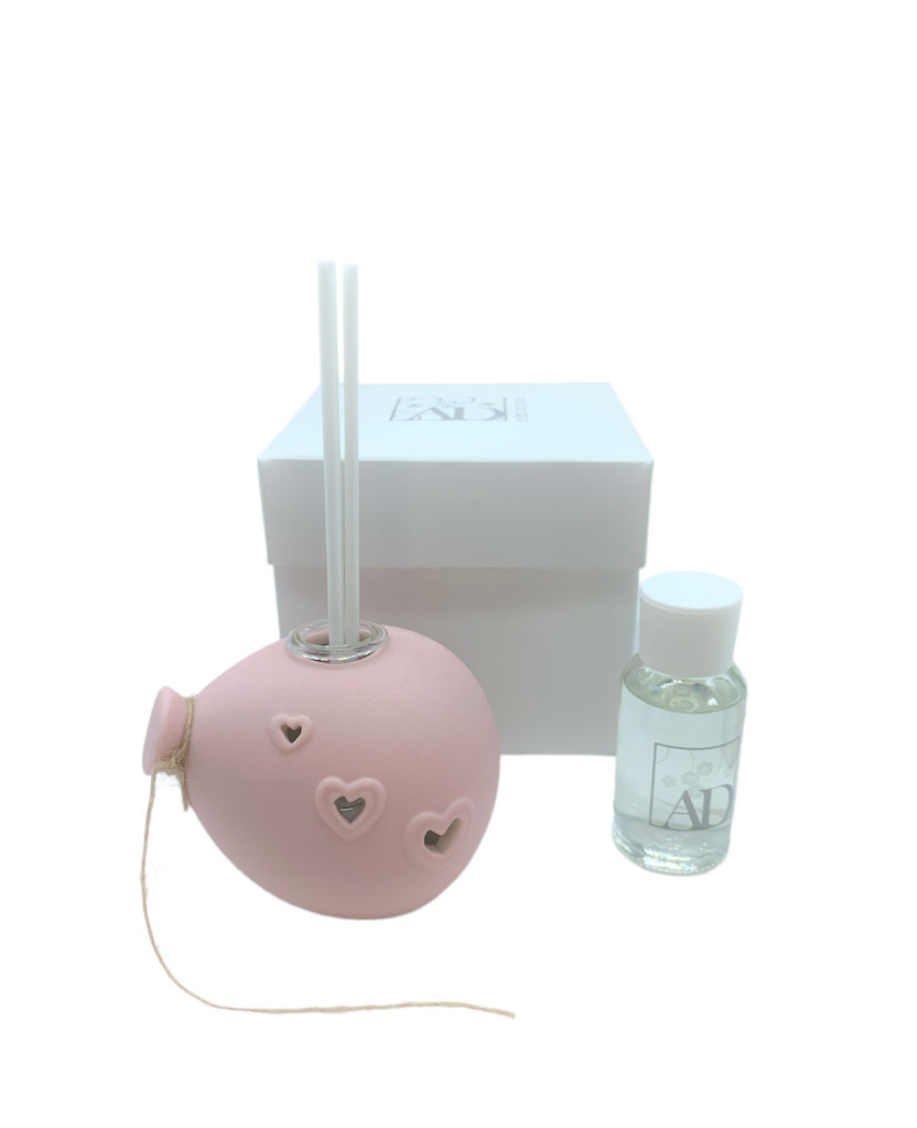 Pallonc piccolo led prof sat rosa 8x7x6 + sc70 + tag - b6601+2